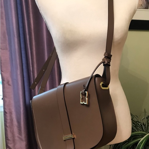 BCBGMaxAzria Handbags - 🌼BCBGMaxAzria Real Leather Crossbody Bag, 11”x8”x3.5”